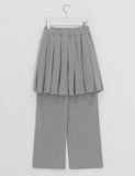Kimters Brushed Banding Skirt Pants