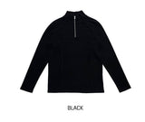Id cut half zip-up muscle tee