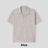 The Will Crop Check Short Sleeve Shirt
