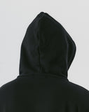 Cut-off Unbalance Pocket Hoodie