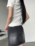 Button Accent Slim Tee