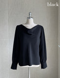 Kale Draped Blouse