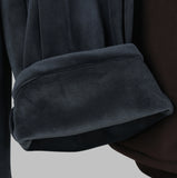Velour corduroy trousers