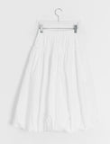 New Hit Shirring Balloon Banding Long Skirt