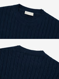 Het Twist Short Sleeve Knit