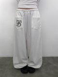 [MADE] Kirin am Lettering String Wide Training Pants