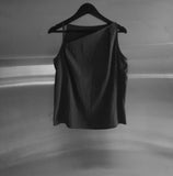 Asib Unbalance Sleeveless Blouse
