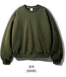 Share crop heavy brushed sweatshirt