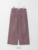 Itchen Bijo Corduroy Color Wide Pants