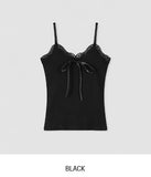 How Lace Ribbon Sleeveless