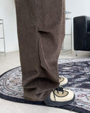 Elope pintuck corduroy pants