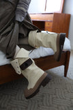 Rant double denim boots