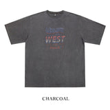 West overfit pigment short sleeve t-shirt