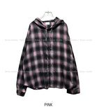 Kant Check Hooded Shirt