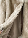 Line fur jacket