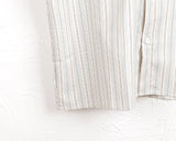 Luckin Bohemian Hippie Stripe Short Sleeve Shirt