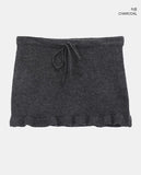 Ae Straight Frill Knit Banding Skirt