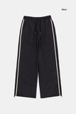 Code track line nylon banding pants