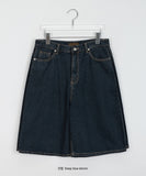 Sensi Side Snap Button Bermuda Denim Pants