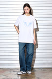 AubeA X-ray Butterfly Pigment T-shirt