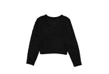 Hido Cable V-neck Knit