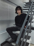 Feria Ribbed Diagonal Zipper Knit