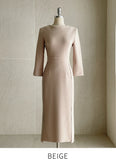 Linthia Slit Midi One Piece