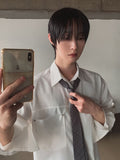 Brud Rivet Crop Shirt