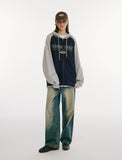Vintage Raglan Hood Zip-Up