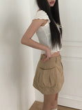 [Underpants] Glen Cargo Mini Skirt