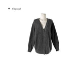 Labong V-neck Button Long Knit Cardigan