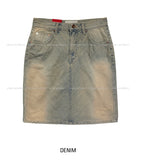 Dignal midi denim skirt