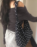 Pomo Dot Cotton Eco Bag Shoulder Bag