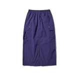 Pintuck Cargo Parachute Skirt