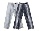 Roller washed pants