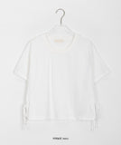 Utica Strap Crop Short Sleeve Tee