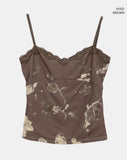 Mae Lace Vintage Flower Sleeveless