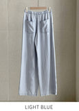 Arin Denim Wide Banding Pants