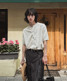 Berry boucle short sleeve cardigan