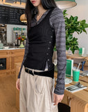 Says side button open sleeveless