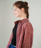 Sheer Claw Check Shirt