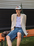 Summer Linen Overfit Blazer