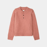 Tessie Stitch High Neck Two-Way Knit