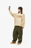 Oval Sea Logo Crewneck Sweater