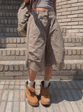 Fresh Pintuck Bermuda Pants