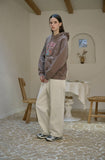 Village Flower Pigment Hoodie