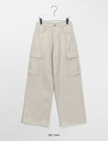 Taenidi Cotton Banding Cargo Pants