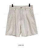 Summer Pintuck Denim Short Pants