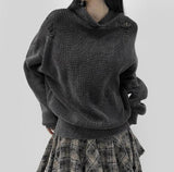 Rande Damage Hooded Knit