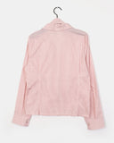 Tipe Geek Chic Preppy Striped Tie Set Shirt